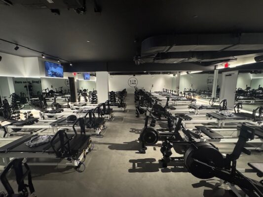 strong pilates interior construction